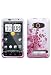 Spring Flower Design Snap On Hard Case for HTC EVO 4G