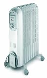 De'Longhi Vento VV550715 Electric Oil Filled Radiator, 1.5kW