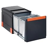 Produkt-Bild: FRANKE CUBE 41 3-fach (2x 8, 1x 18 Liter) Abfalltrennsystem mit Automatikauszug (Art.Nr. 1340055273)