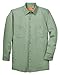 Cornerstone SP14 Long Sleeve Industrial Work Shirt - Light Green - S Reg