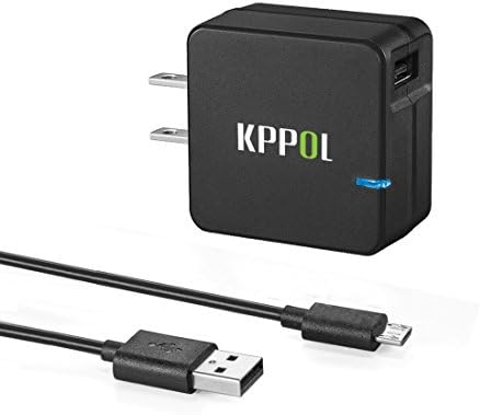 Quick Charge 2.0, KPPOL 18W USB Travel Wall Fast Charger for Samsung Galaxy S7,S6 / S6 Edge / Edge+, Note 5, Note 4 / Edge, Nexus 6, HTC M9, Xperia Z3 / Z2 and More