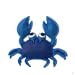 KrappenKrebs style your Crocs - blue cancer Fun Clips
