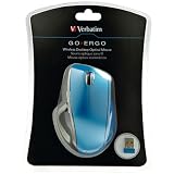VERBATIM 97593 ERGO WIRELESS MOUSE (BLUE)