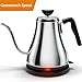 Electric Gooseneck Kettle - Rapid Boil Electric Kettle Water Heater for Pour Over Coffee and Tea - 1L Water Boiler Tea Kettle Teapot Dripper
