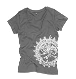 Natural Born Yogi T-Shirt Kurzarm Damen Shiva Fever