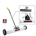 Neiko Heavy-Duty 36" Magnetic Sweeper for Concrete, Carpet & Grass! - Quick-Release Unload