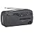 AudioComm AM/FM/短波対応ソーラー・手回しラジオライトオーディオコム RAD-V963N(07-7963)