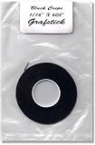 Chart tape, Single, Crepe, Black, 1/16" x 603"