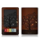 Tree Of Books Design Protective Decal Skin Sticker for Barnes and Noble Nook E-Book Reader