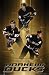 Anaheim Ducks (Teemu Selanne, Chris Pronger, Scott Niedermayer) Gold Wood-Mounted Sports Poster Print - 24 X 36