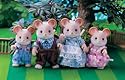 Sylvanian Families Maces Mouse Family