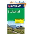 Stubaital: Wanderf�hrer mit Tourenkarten und H�henprofilen