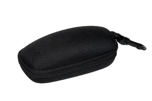 Sleek Sun Case for Large Frames with Zipper and Safety Hook