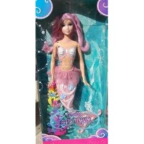 Barbie Fairytopia pink mermaid dolls by Barbie