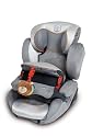 Kiddy 41440CP028 - Comfort Pro, hellgrau / silber, Gruppe I, II und III (9 bis 6 kg), von ca. 9 Monaten bis 12 Jahre