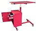 Excel TC304C-Red 31-Inch Steel Tool Cart, Red