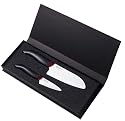 Kyocera Revolution Series 2-Piece Paring and Santoku Knife Set, White