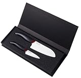  : Kyocera Revolution Series 2-Piece Paring and Santoku Knife Set, White