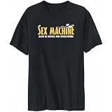 T-Shirt Mens Black   SEX MACHINE MADE IN Bosnia And Herzegovina   Countries Large