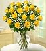 Rose Elegance Premium Long Stem Yellow Roses - 18 Stem Yellow Roses