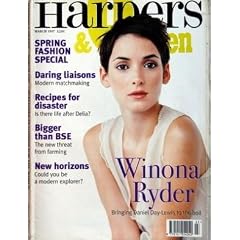 HARPERS AND QUEEN du 01-03-1997 WINONA RYDER - BRINGING DANIEL DAY-LEWIS TO THE BOIL - SPRING FASHION SPECIAL - DARING LIAISONS - RECIPES FOR DISASTER - IS THERE LIFE AFTER DELIA - BIGGER THAN BSE - NEW HORIZON