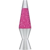 Lava Lite 14.3" Glitter Lamp - Pink Liquid/Silver Glitter