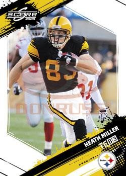 2009 Score #229 Heath Miller - Pittsburgh Steelers (Football Cards)