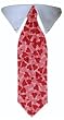 Dog Tie - Valentine Heart Tie for Boy Dog - Medium - Made in the USA