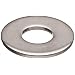 Mil Spec Flat Washer, 18-8 Stainless Steel, Meets MS15795-803 Specifications, #4 Bolt Size, 0.125" ID, .250" OD, 0.017-0.028" Thick, Made In USA, Pack Of 100