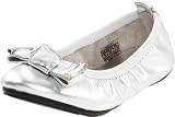 Cole Haan Kids Party Ballet Flat (Toddler/Little Kid/Big Kid),Silver,11 M US Little Kid