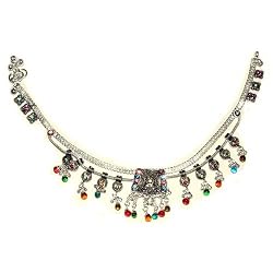 Gift for Her Sterling Silver Ankle Bracelet Pairs 10.25 inches (sanklts049)