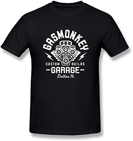 Hohon Designed gas monkey Tshirt for Men Black XXL