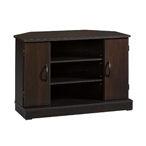 Corner TV Stand - Cinnamon Cherry by