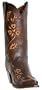 Women's Dan Post 12" Leather Fashion Boots BROWN 10 M