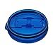 Sankuwen 30 Oz Spill and Splash Resistant Lid with Slider Tumblers Closure (Blue)