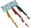 Puppy Leather Collar and Lead Set (Red)