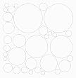 72 White Polka Dot Wall Decor Peels and Stick Wall Pops Stickers