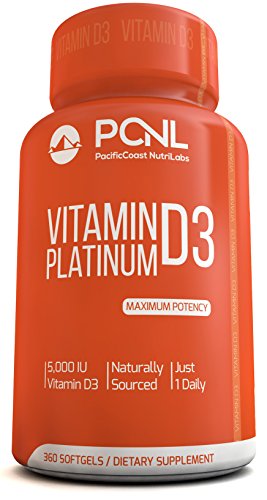 Pacificcoast nutrilabs 5000 iu vitamin d3 supplement, (…