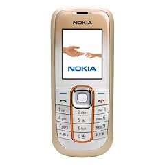Nokia 2600 classic sandy-gold/sky-blue (VGA-Kamera, E-Mail, Bluetooth, Spiele) Handy