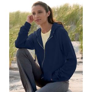 Buy American Apparel Unisex Flex Fleece Hoodie - Navy by A&E Designs