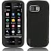 Nokia 5800 Tube Xpressmusic Black Silicon Skin Case with Screen Protector