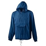 IMAGE OF Augusta Sportswear Pullover Jacket In A Pocket, Navy, X-Large