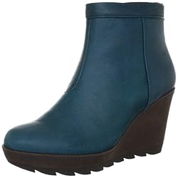 Tamaris 1-1-25020-39, Damen Fashion Halbstiefel & Stiefeletten, Blau (PETROL/MOCCA 734), EU 39