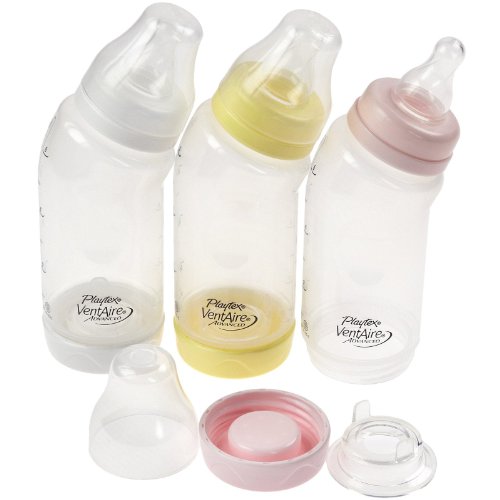 Playtex VentAire Bottles - 6oz - Pink - 3 Pack --