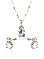 DESTELLOS Conjunto de cadena, colgante y pendientes