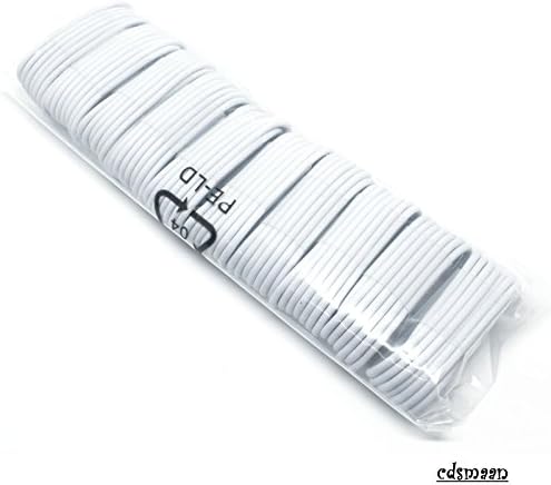 3ft Cdsmaan White Lightning Cable 8 Pin USB Cable Data Sync Charger Cord for iPhone 5 5S 5C Touch iPhone 6 6 Plus (10 pack)