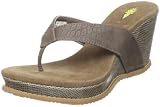 Volatile Women’s Cannoli Thong Sandal,Taupe,7 B US