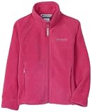 Bon Bebe Girls Toddler Faux Fur Jacket With Flowers