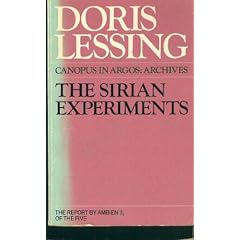 The Sirian Experiments (Canopus in Argos)