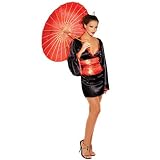 Womens Red Japanese Doll Costume (small/medium or medium/large)